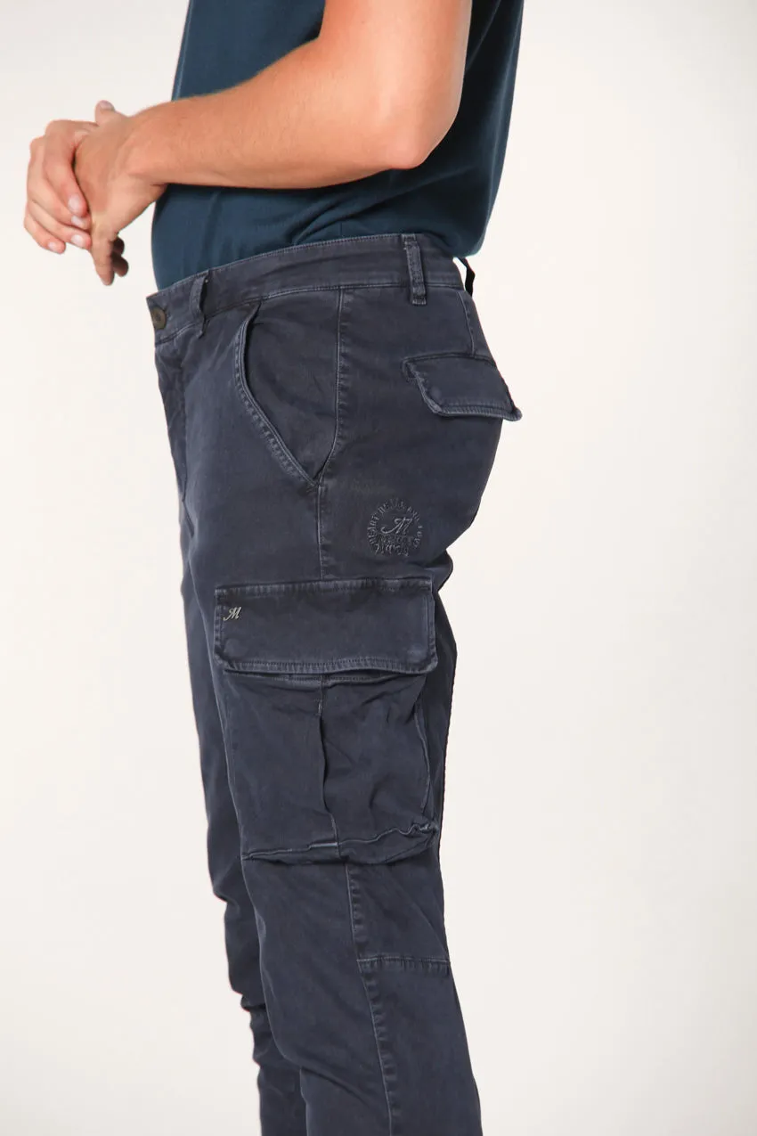Chile man cargo pant in gabardine extra slim Special Washing sold by Mason's product image thumbnail 4