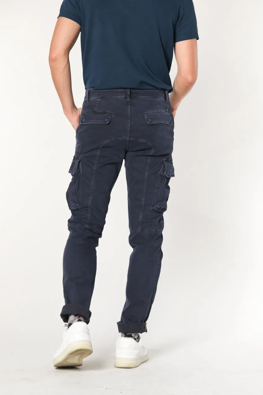 Chile man cargo pant in gabardine extra slim Special Washing sold by Mason's product image thumbnail 5