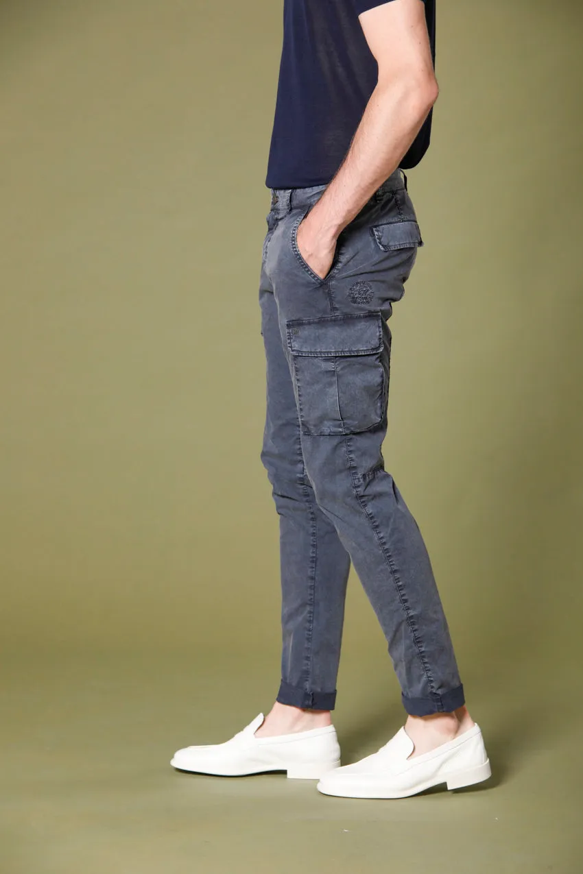 Chile men's cargo pants in stretch twill icon washing extra slim sold by Mason's product image thumbnail 3