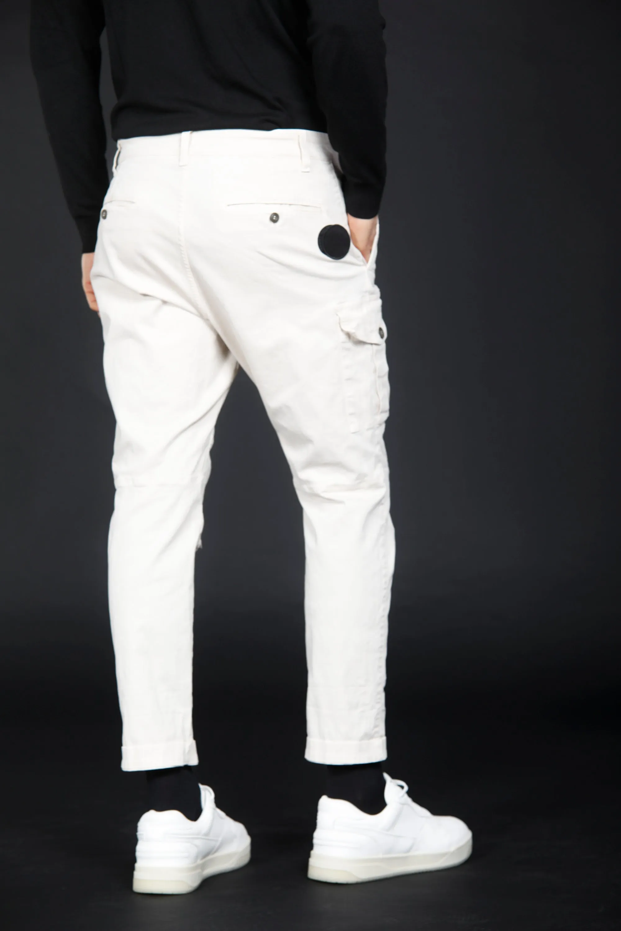 George Coolpocket Men's cargo pants camouflage print carrot fit limited edition ① sold by Mason's product image thumbnail 5