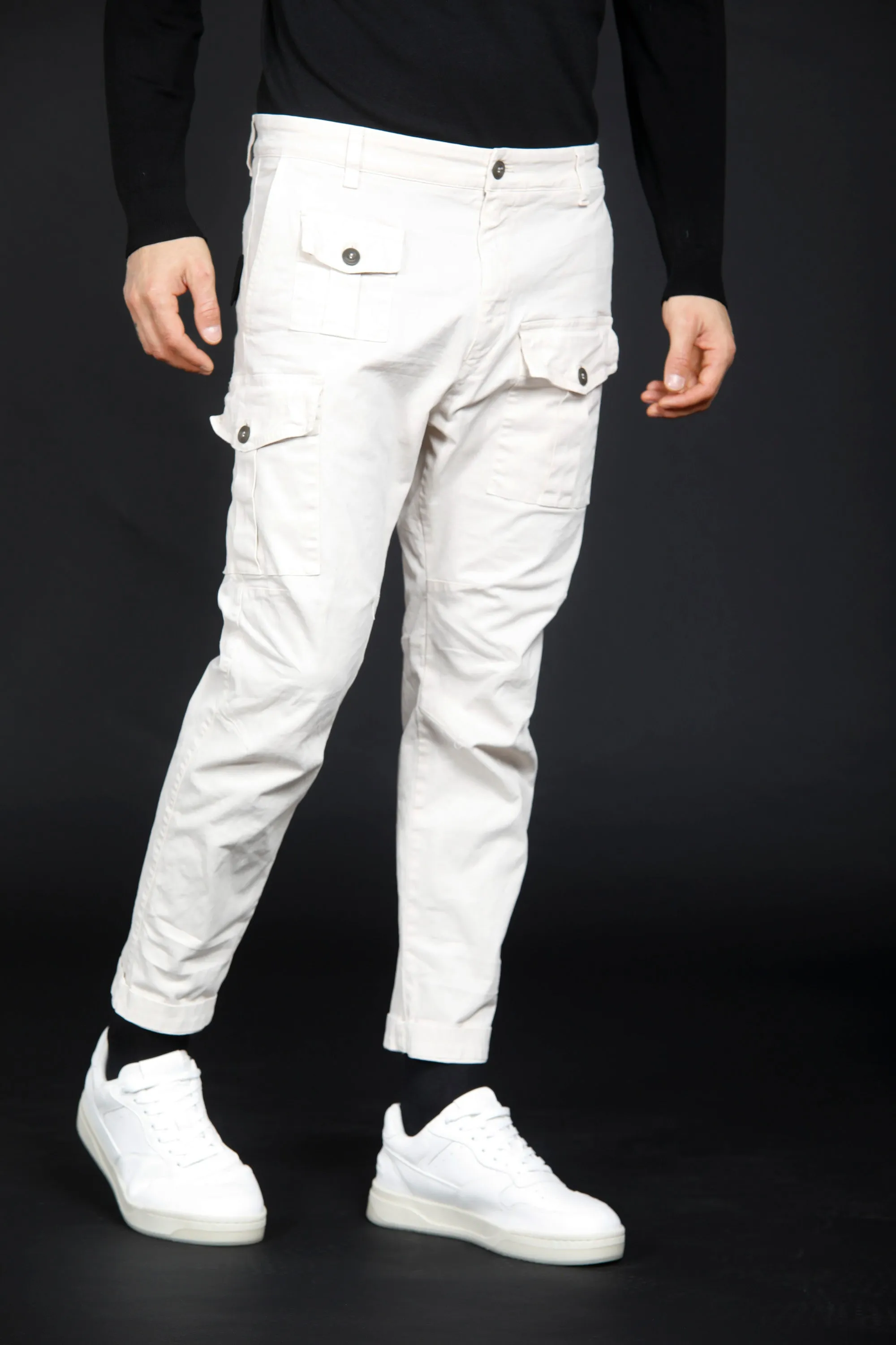 George Coolpocket Men's cargo pants camouflage print carrot fit limited edition ① sold by Mason's product image thumbnail 2