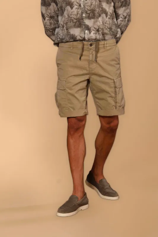Cargo M74 Men's Cargo Bermuda in Gabardine Relaxed Fit ① sold by Mason's