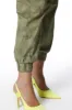 Cargo Jogger woman cargo pants in tencel with camouflage pattern relaxed sold by Mason's