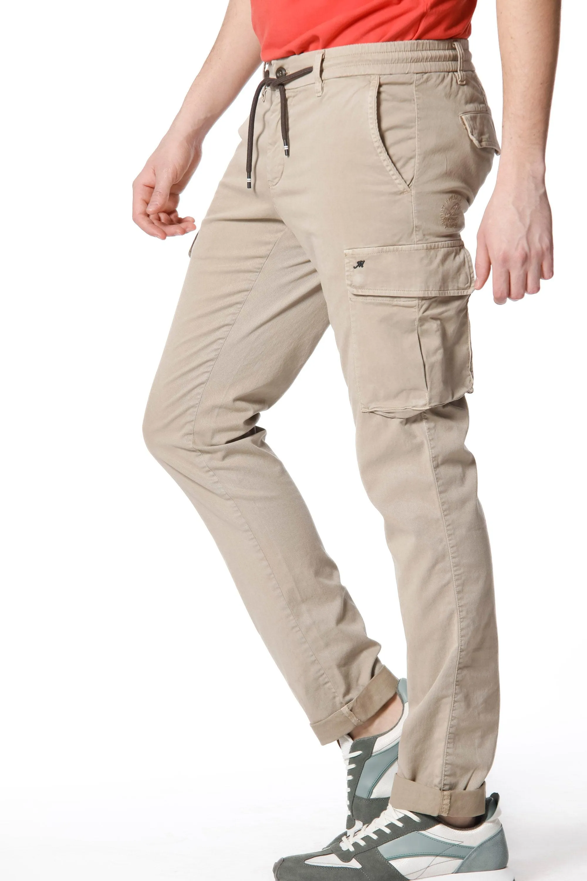 Chile Jogger man cargo pants in cotton and tencel extra slim sold by Mason's product image thumbnail 4