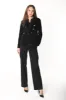 Caroline woman double breasted velvet blazer sold by Mason's
