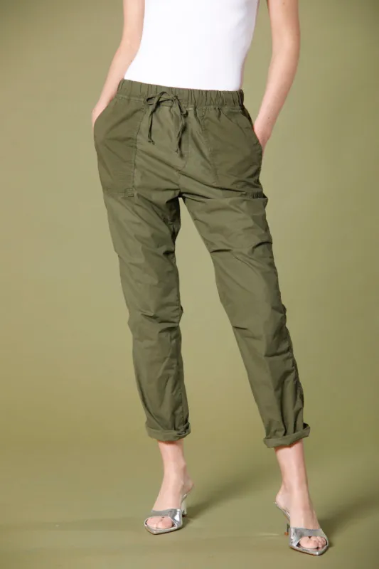 Fatique Jogger women's cargo jogger pants in parachute fabric relaxed sold by Mason's