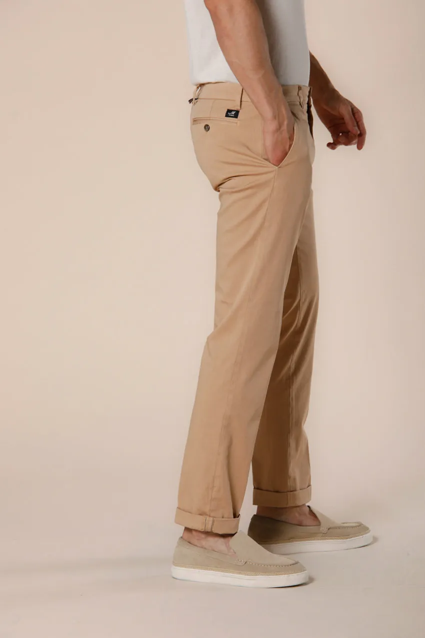 New York men's chino pants in stretch satin regular ① sold by Mason's product image thumbnail 4