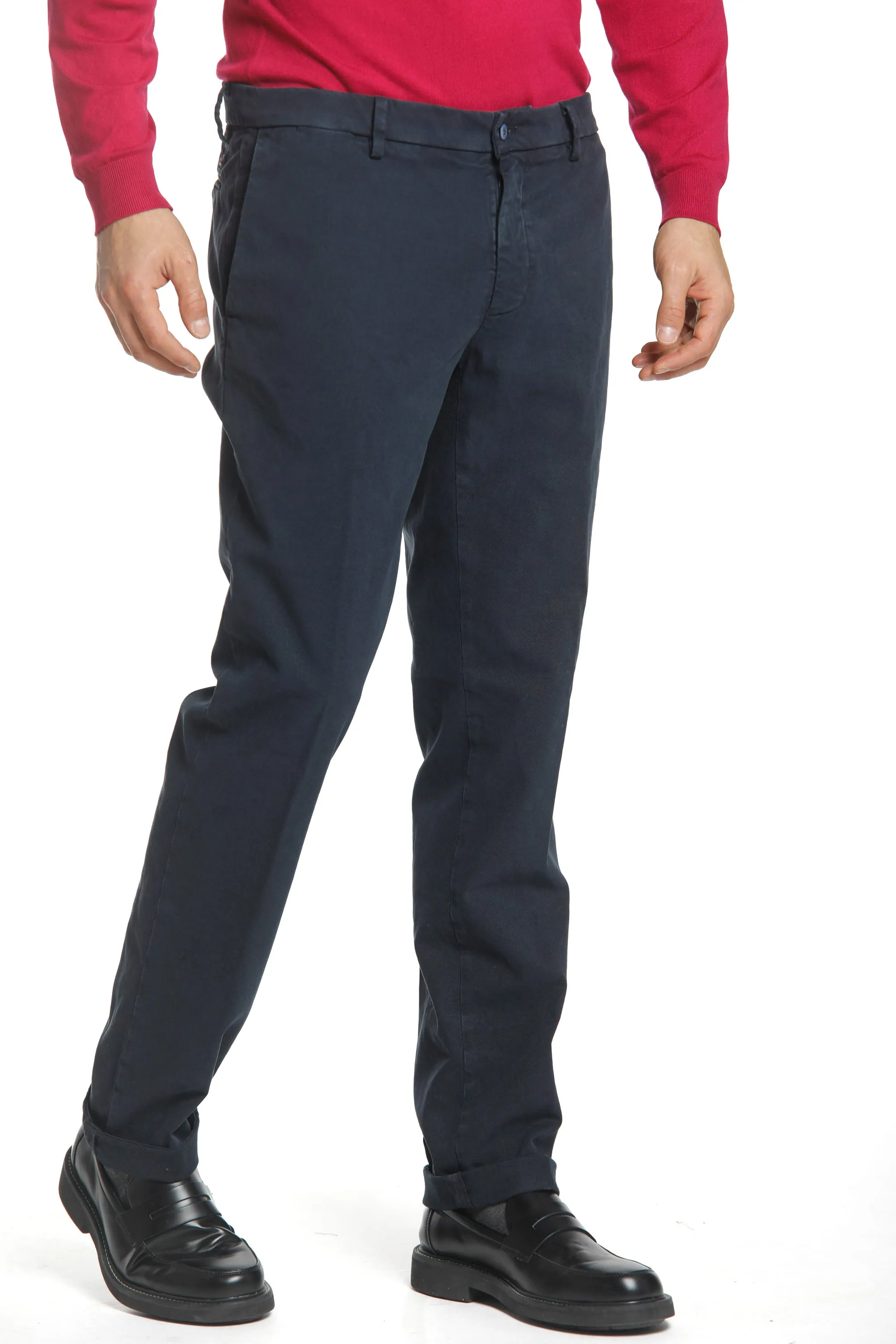 New York man cotton modal chino pants regular ① sold by Mason's product image thumbnail 2