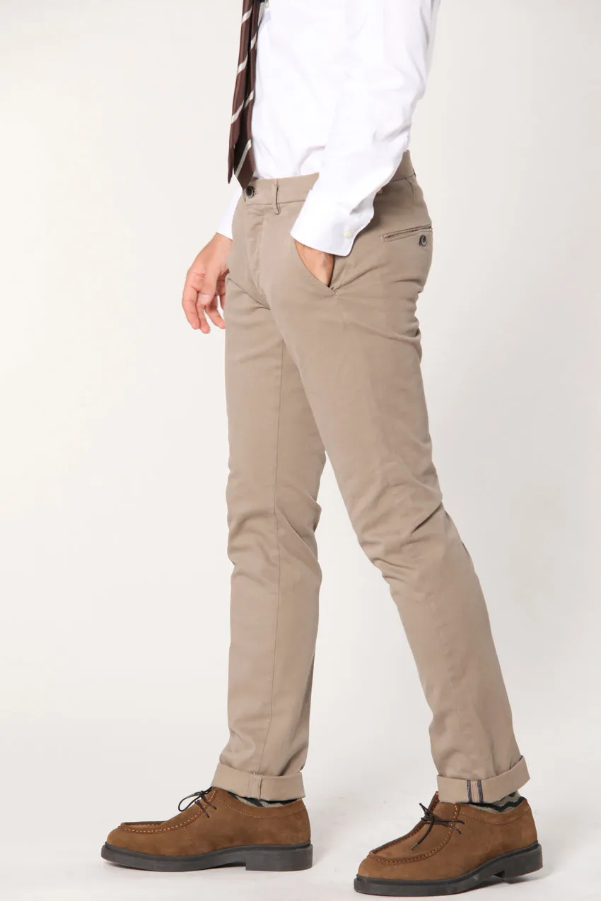 Torino Style man gabardine and cotton modal stretch chino pants slim sold by Mason's product image thumbnail 4