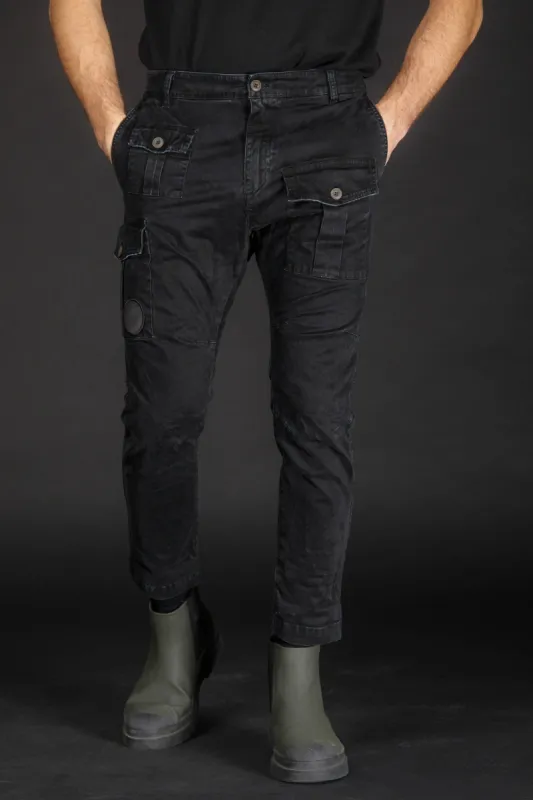 George Coolpocket man cargo pant in gabardine limited edition ① sold by Mason's