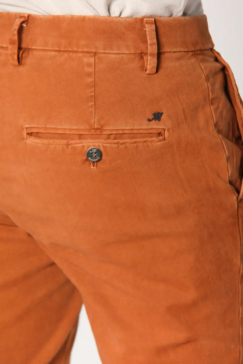 Milano Style Essential man chino pant in gabardine and modal stretch extra slim fit sold by Mason's product image thumbnail 2