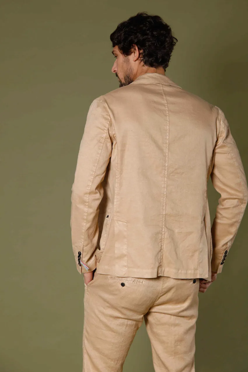 Da Vinci Summer men's blazer in cotton and linen regular sold by Mason's product image thumbnail 4