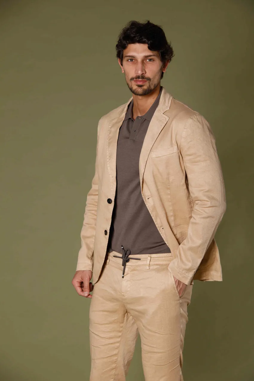 Da Vinci Summer men's blazer in cotton and linen regular sold by Mason's product image thumbnail 5
