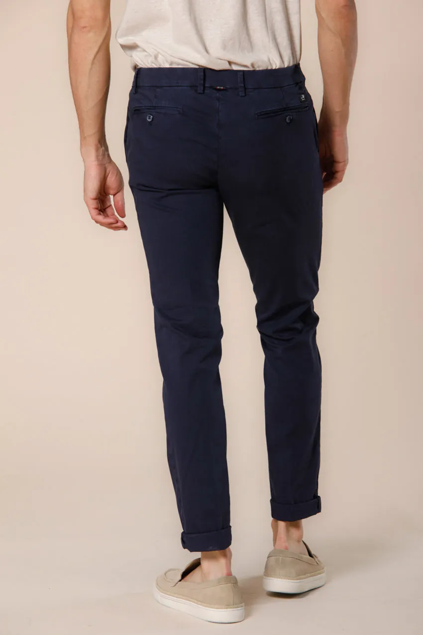 New York men's chino pants in stretch satin regular ① sold by Mason's product image thumbnail 4