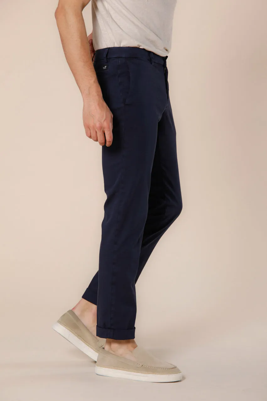 New York men's chino pants in stretch satin regular ① sold by Mason's product image thumbnail 3