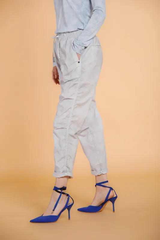 Fatigue Jogger woman chino pants in parachute canvas icon washes relaxed sold by Mason's