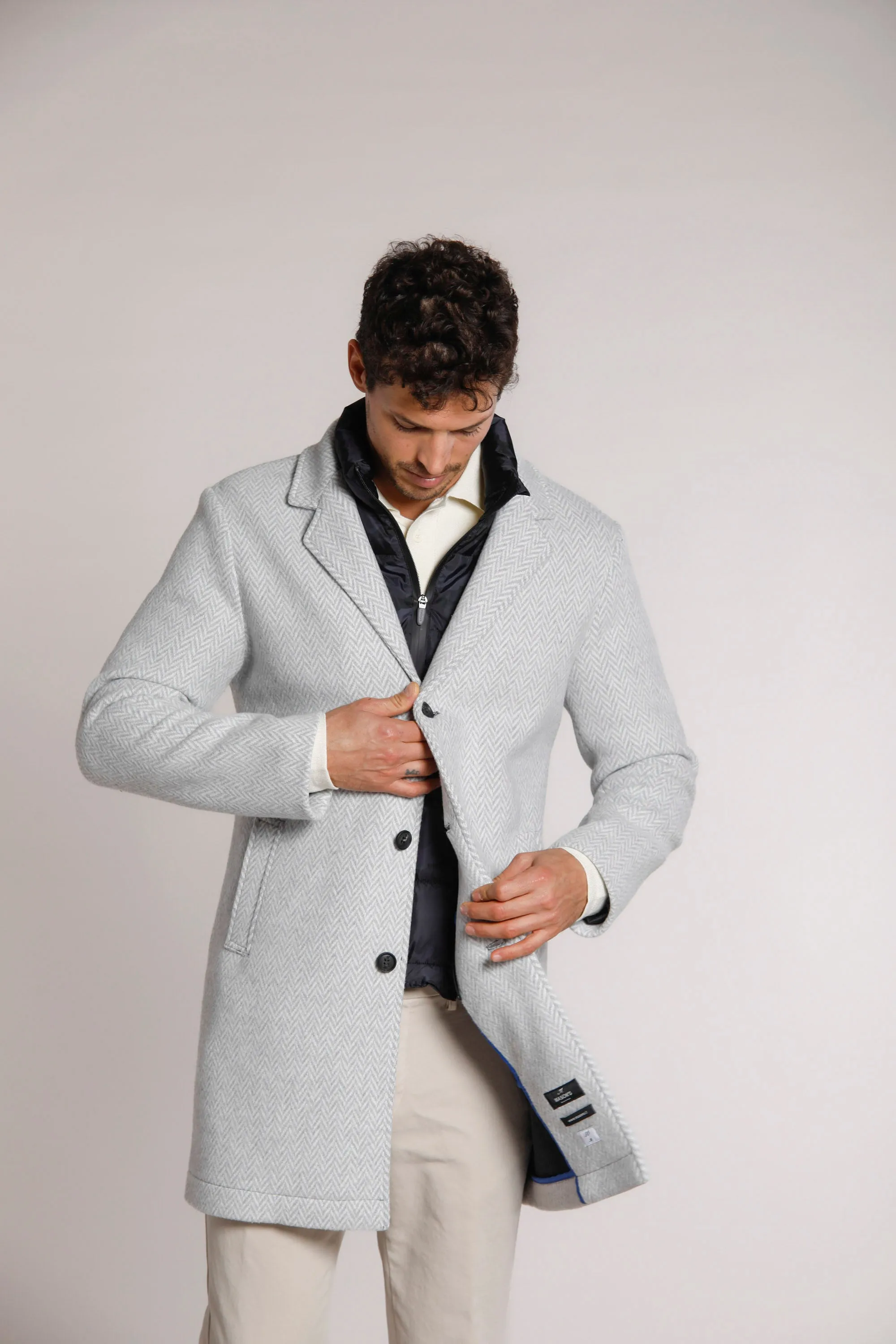 Los Angeles man coat with resca pattern sold by Mason's product image thumbnail 4