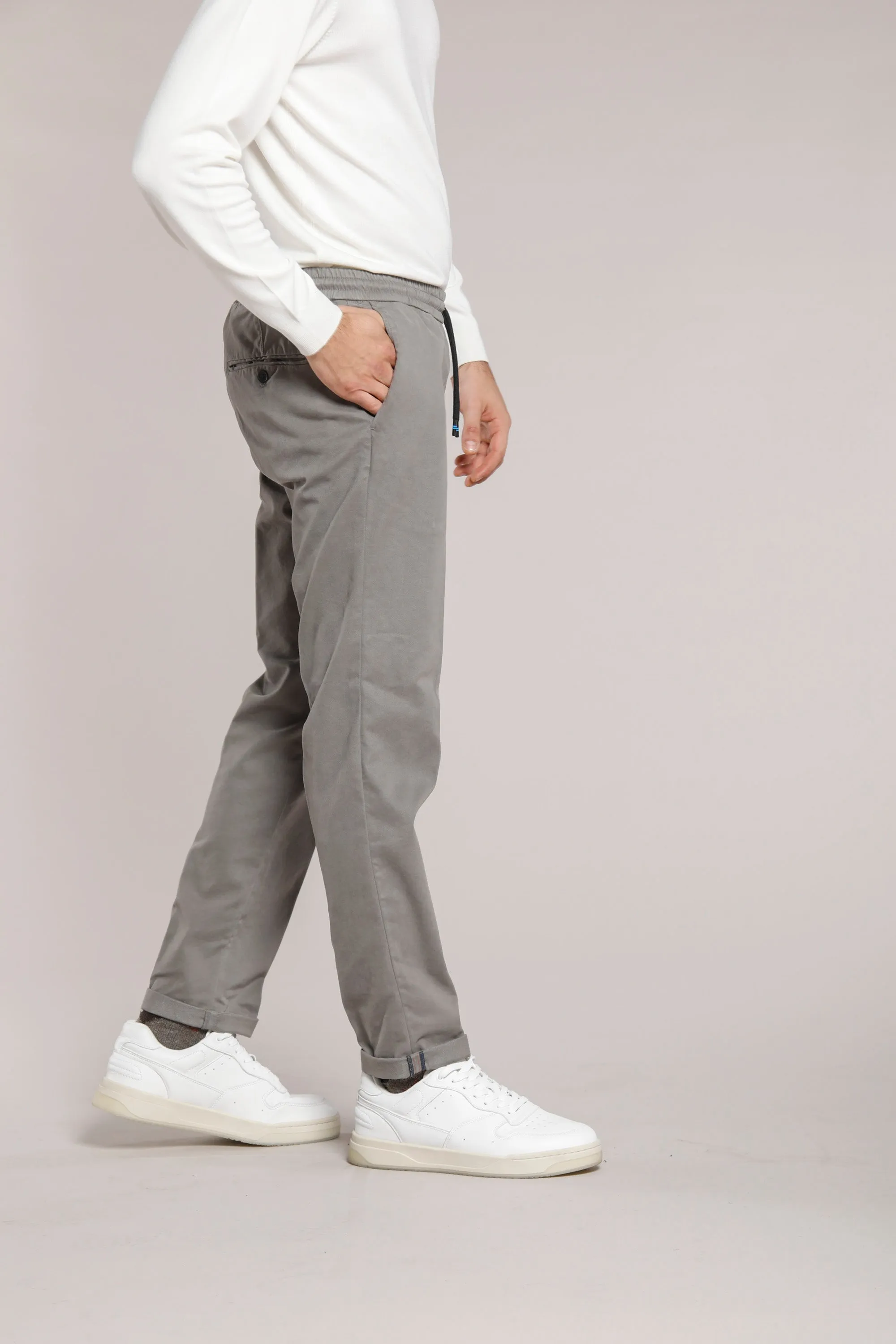 New York Sack man stretch cotton modal chino jogger pants regular sold by Mason's product image thumbnail 3