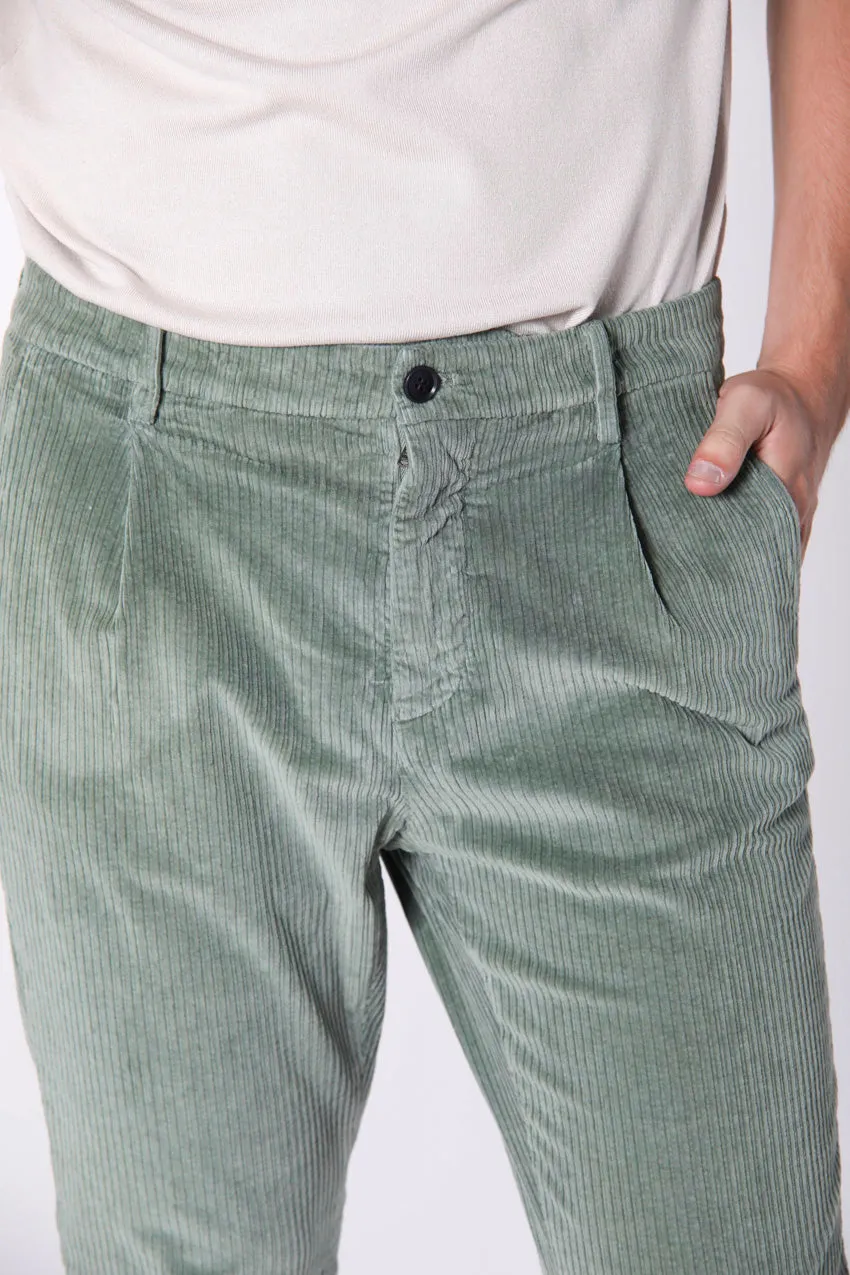 Osaka 1 Pinces man velvet chino pant costa france carrot sold by Mason's product image thumbnail 2