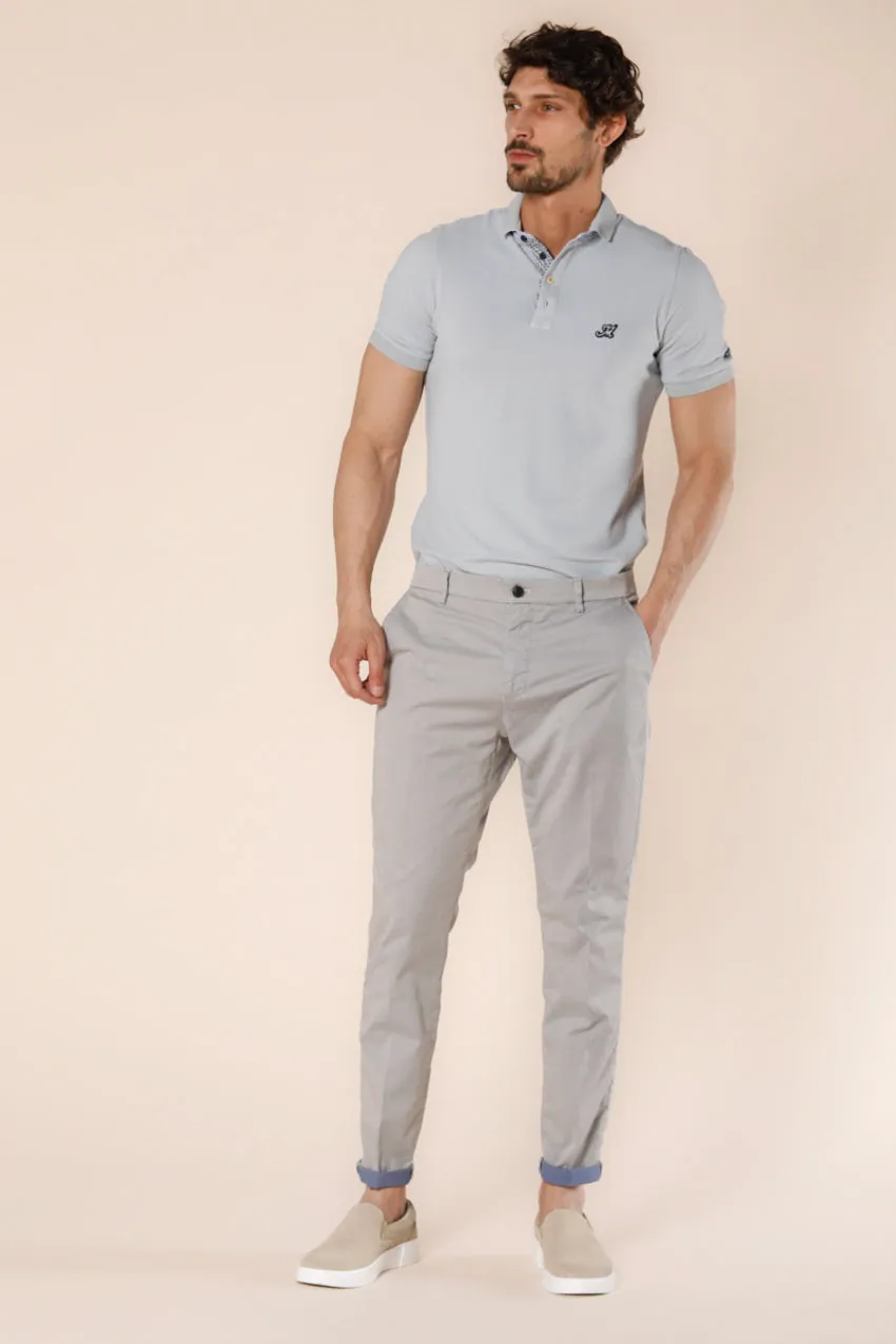 Osaka Style men's chino pants in cotton and tencel tricot carrot fit sold by Mason's product image thumbnail 2