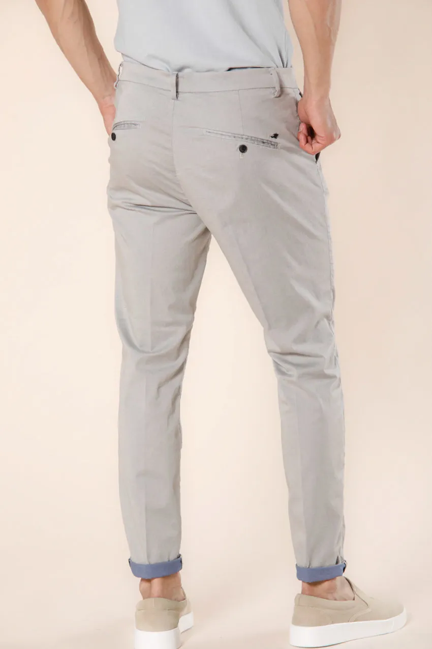 Osaka Style men's chino pants in cotton and tencel tricot carrot fit sold by Mason's product image thumbnail 4