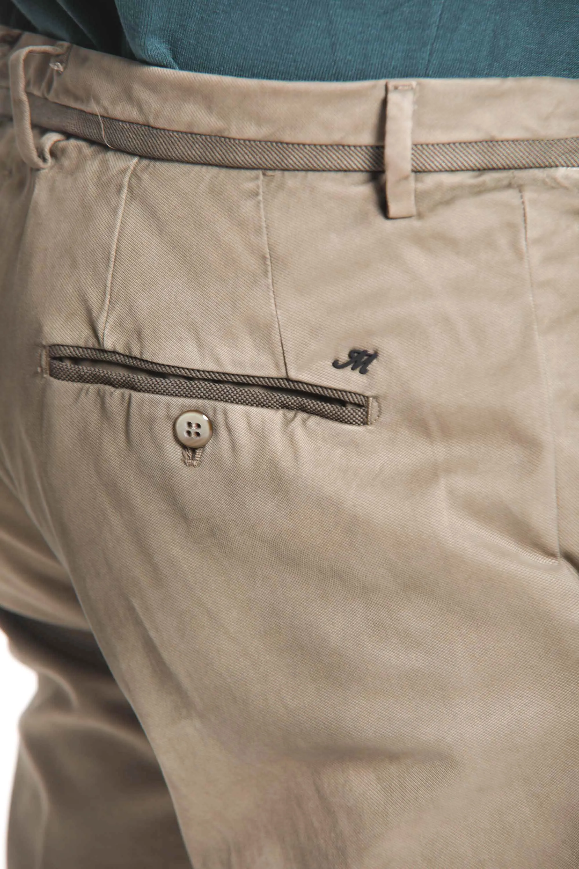 New York Tapes man diagonal weave cotton chino pants regular sold by Mason's product image thumbnail 4