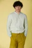 Porto men's long sleeve shirt in linen regular sold by Mason's