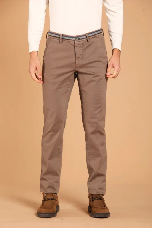 Torino Winter men's chino pants in gabardine slim fit  sold by Mason's