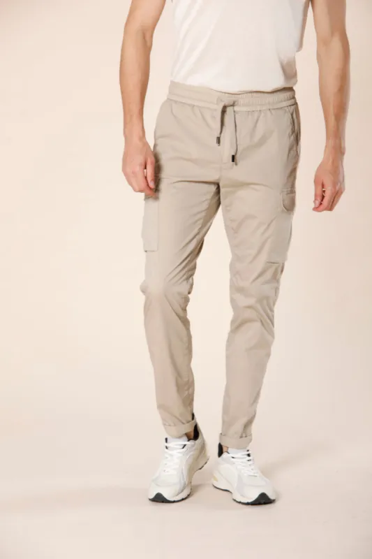 Chile Sport City men's cargo pants in cotton e nylon carrot fit sold by Mason's