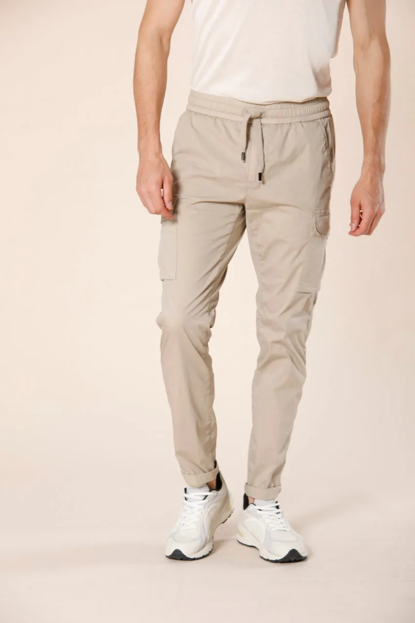 Chile Sport City men's cargo pants in cotton e nylon carrot fit sold by Mason's