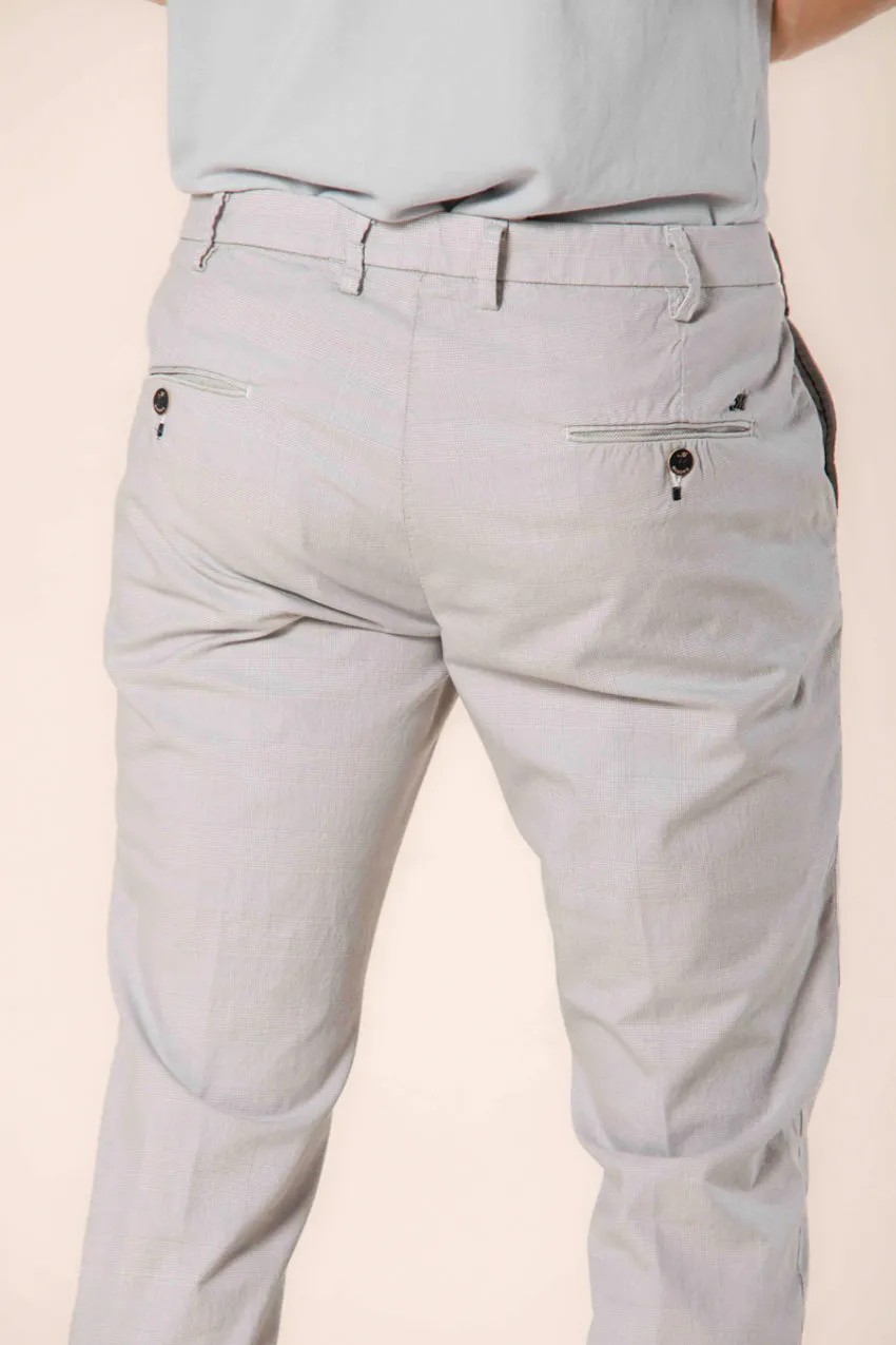 Torino Prestige men's chino pants in cotton and tencel wales pattern slim sold by Mason's product image thumbnail 5