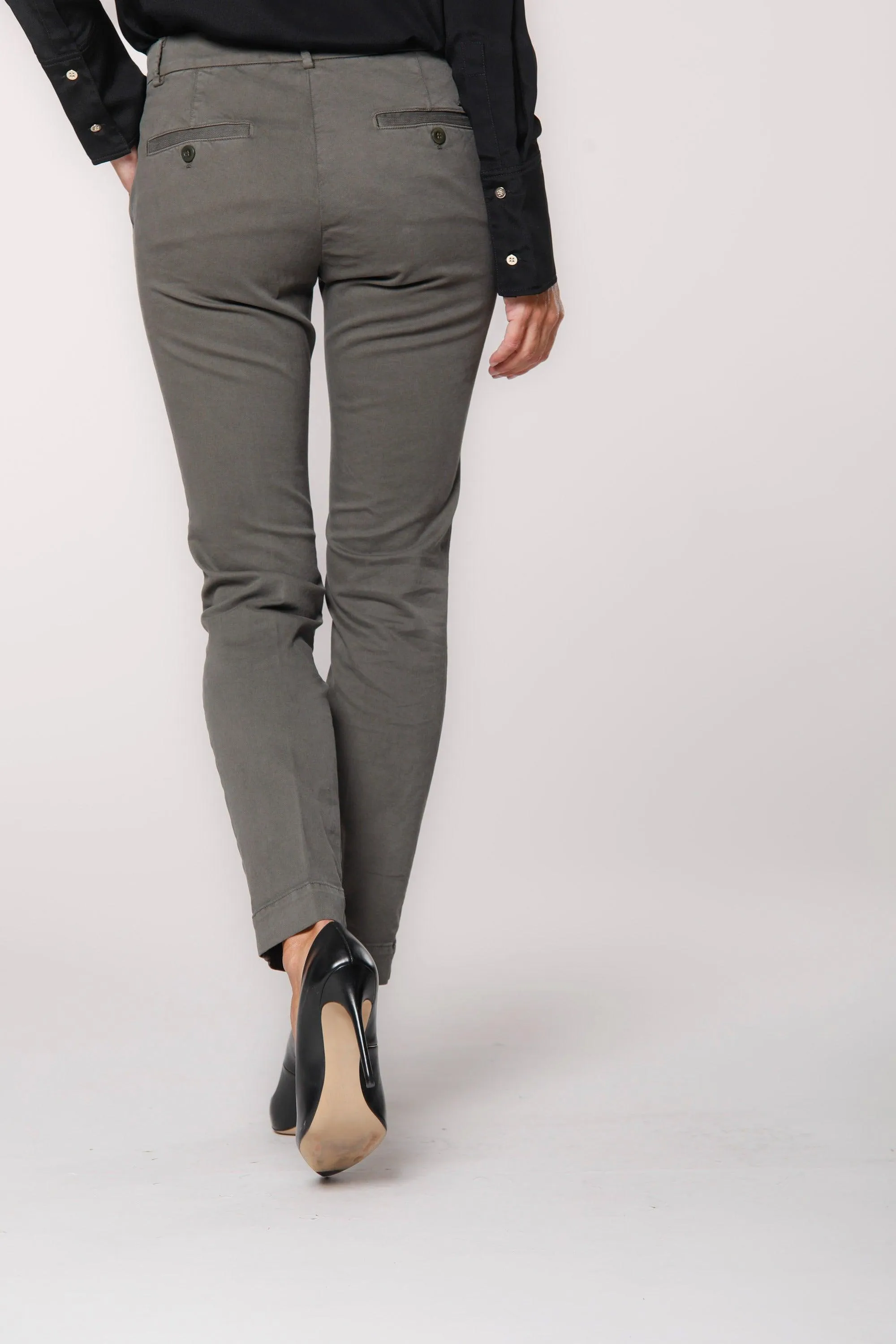 Jaqueline Archivio woman gabardine chino pants curvy sold by Mason's product image thumbnail 5