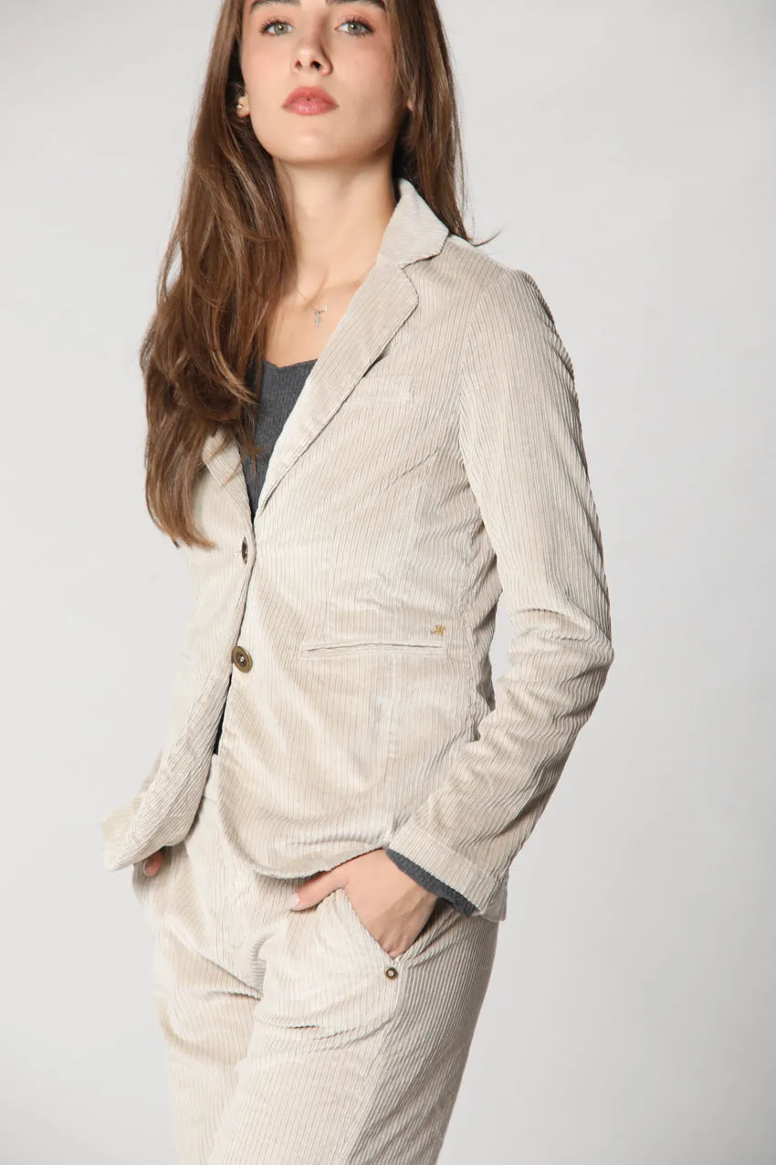 Helena woman corduroy blazer with buttons sold by Mason's