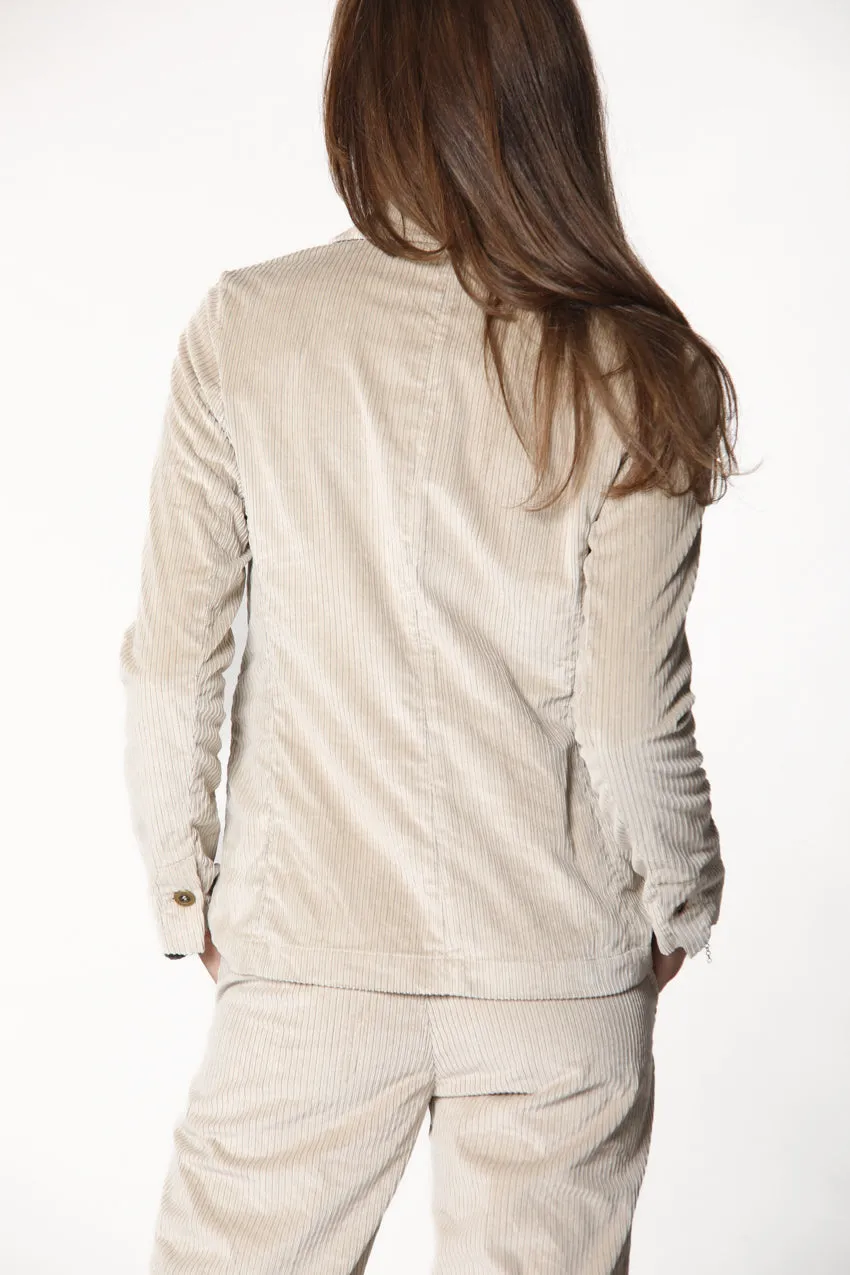 Helena woman corduroy blazer with buttons sold by Mason's product image thumbnail 4