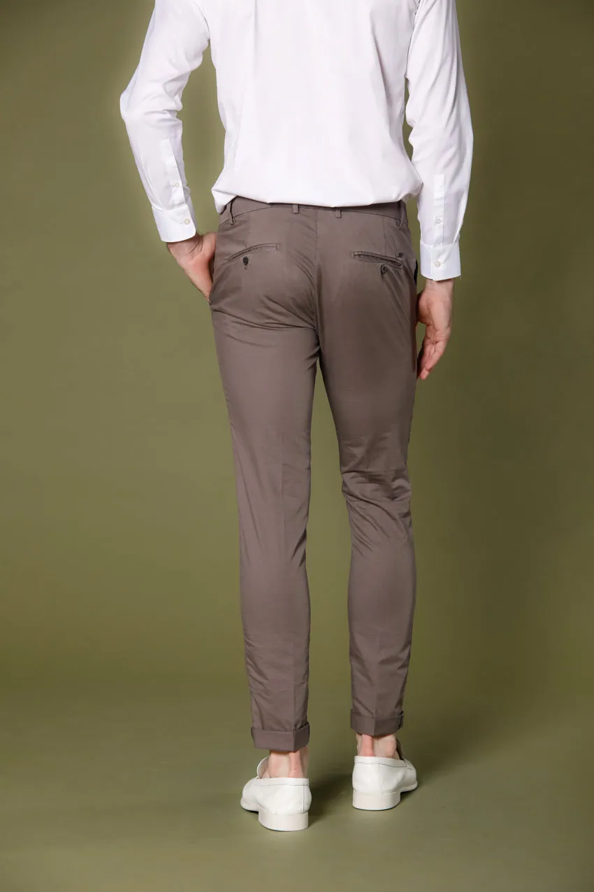 Milano Style men's chino pants in stretch gabardine extra slim ① sold by Mason's product image thumbnail 3