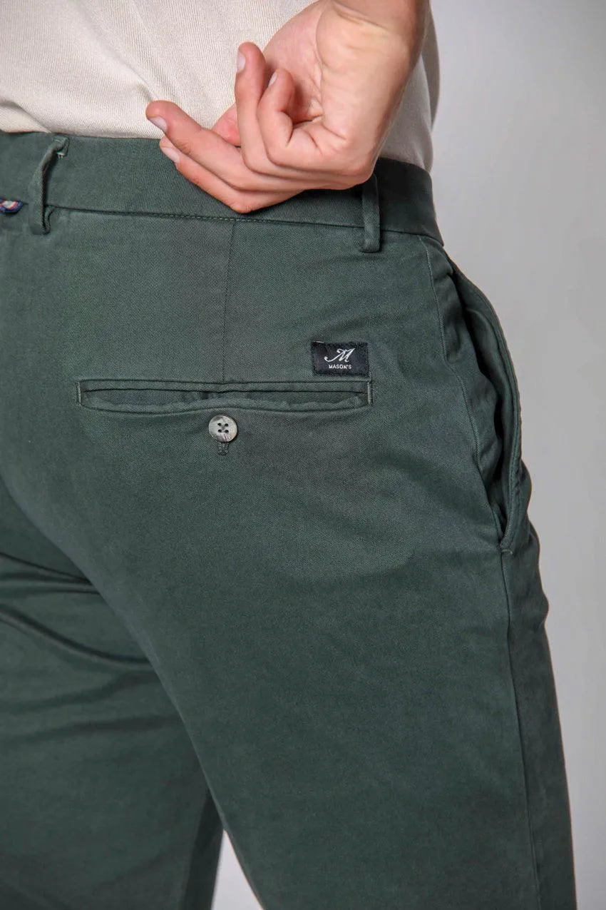 Torino Style man gabardine and cotton modal stretch chino pants slim sold by Mason's product image thumbnail 2