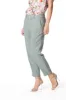 Linda Summer woman chino pants in tencel and linen relaxed sold by Mason's