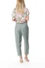 Linda Summer woman chino pants in tencel and linen relaxed sold by Mason's