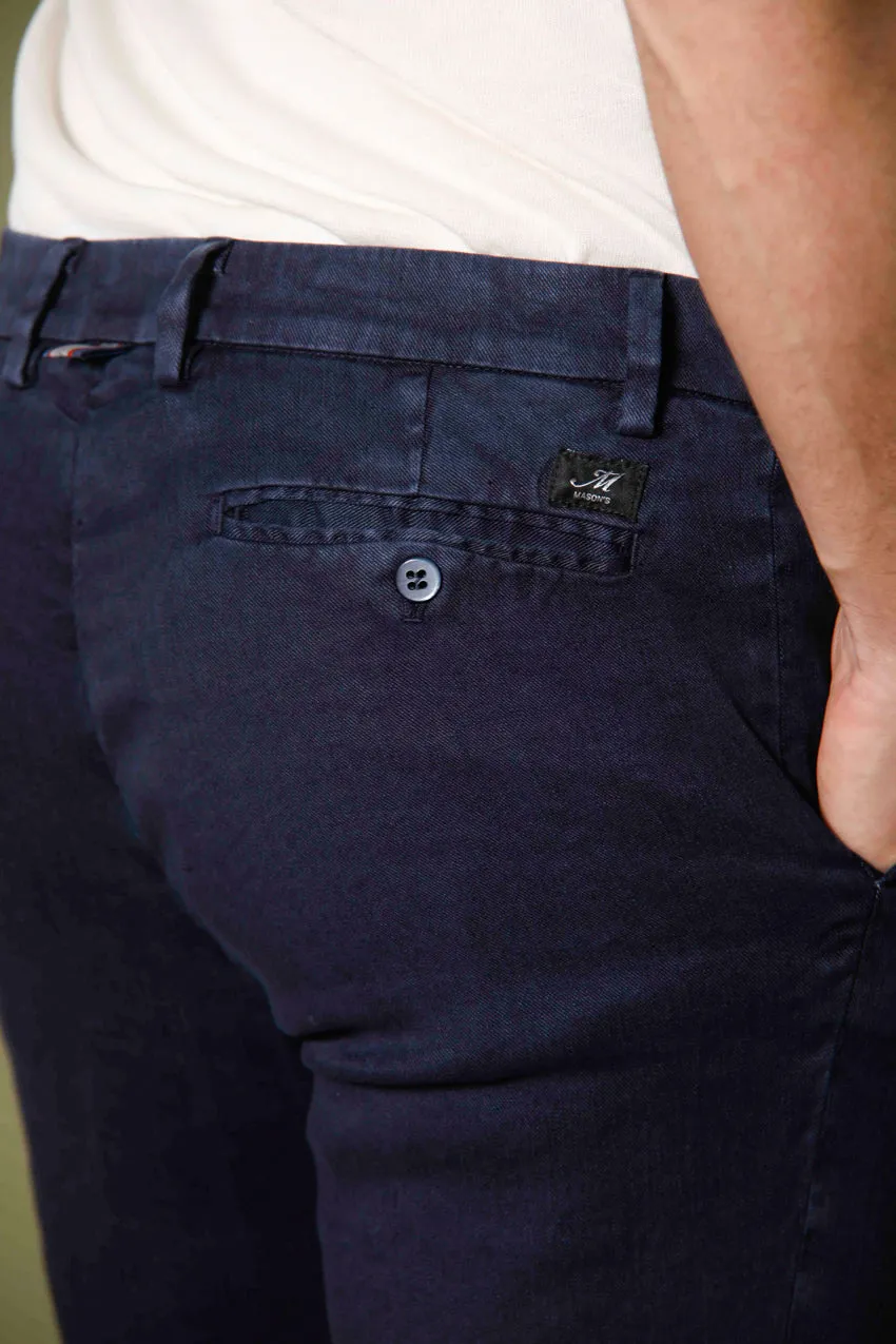 New York men's chino pants in cotton and linen regular sold by Mason's product image thumbnail 2