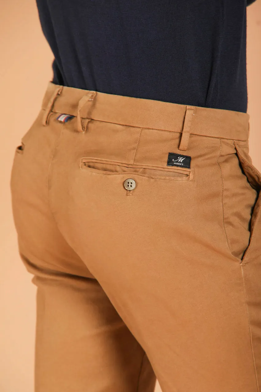 New York men's chino pants in gabardine stretch regular fit ① sold by Mason's product image thumbnail 3