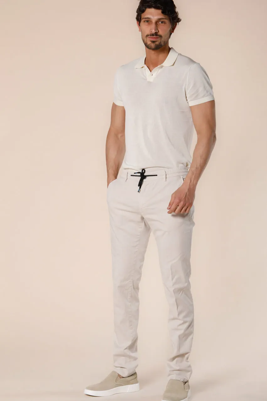 Milano Jogger men's chino jogger in cotton and tencel extra slim sold by Mason's product image thumbnail 2