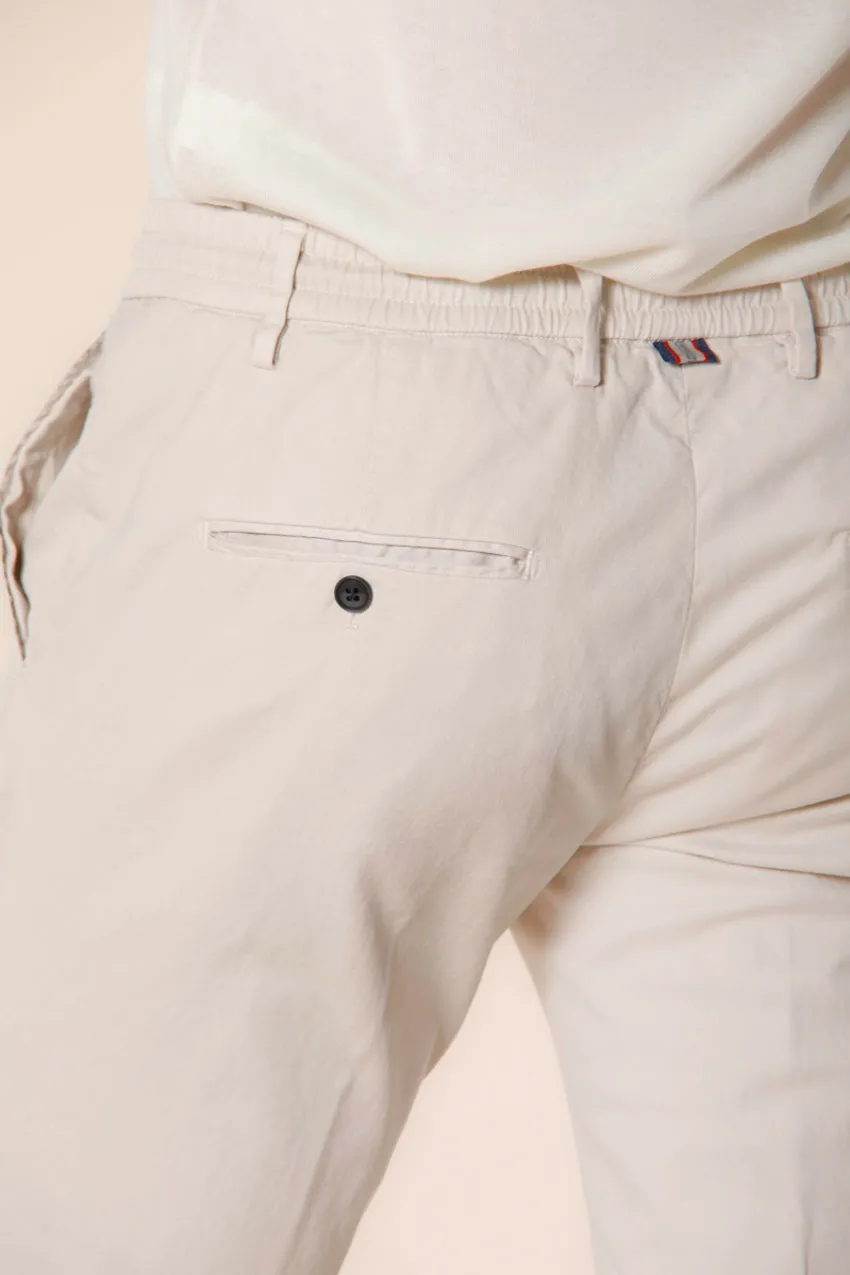 Milano Jogger men's chino jogger in cotton and tencel extra slim sold by Mason's product image thumbnail 3