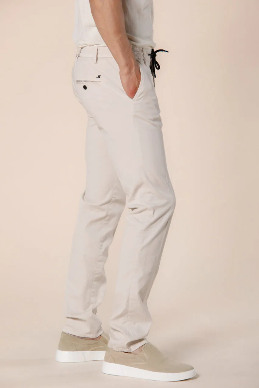 Milano Jogger men's chino jogger in cotton and tencel extra slim sold by Mason's product image thumbnail 5