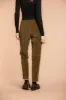 New York woman chino pants in smooth velvet resca pattern regular sold by Mason's