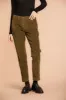 New York woman chino pants in smooth velvet resca pattern regular sold by Mason's