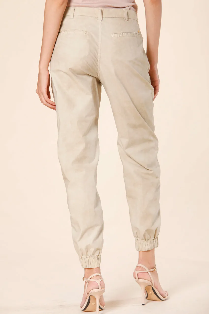 Evita women's cargo pants in cotton and tencel parachute fabric icon washes curvy sold by Mason's product image thumbnail 3