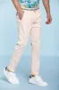 Torino Summer man chino pants in cotton with ribbon on belt slim sold by Mason's