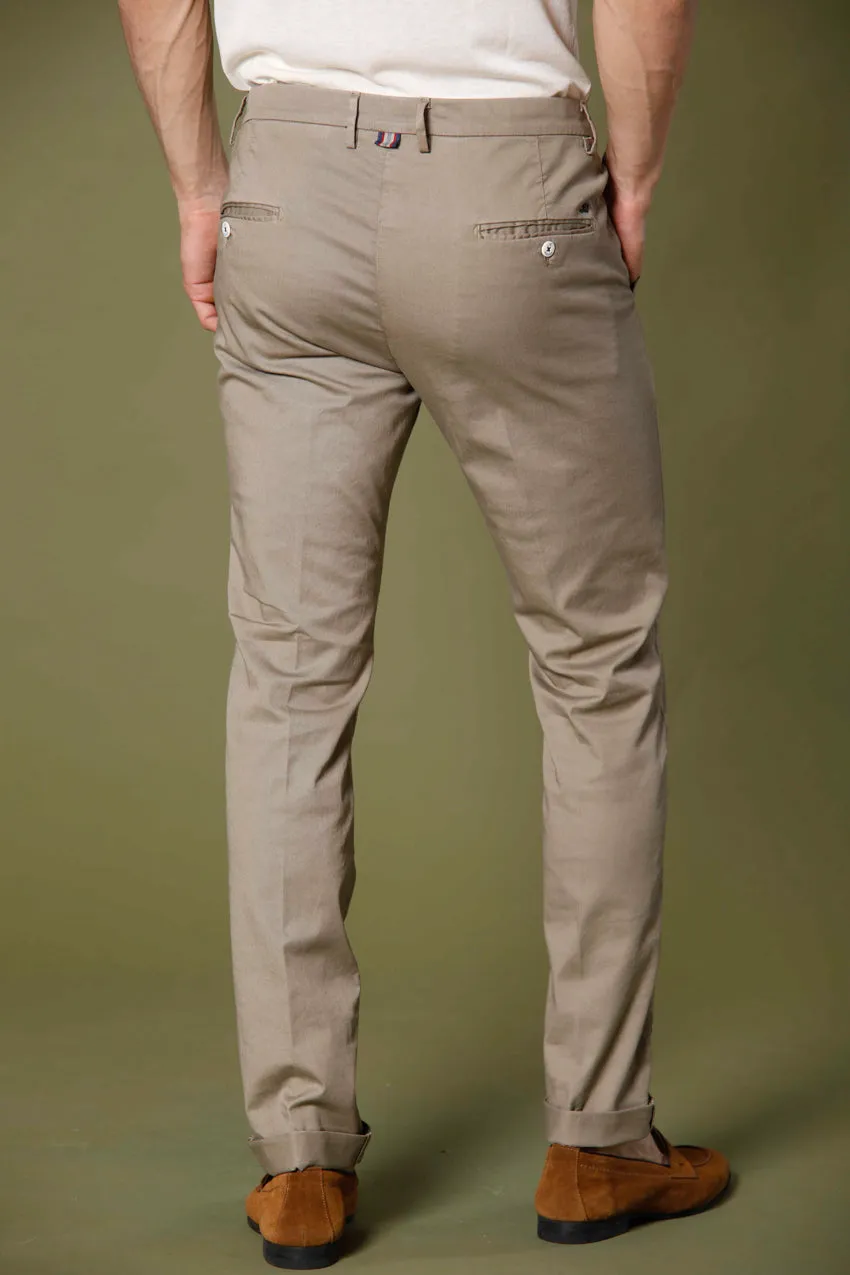Torino Summer Color men's chino pants in cotton and tencel slim sold by Mason's product image thumbnail 5