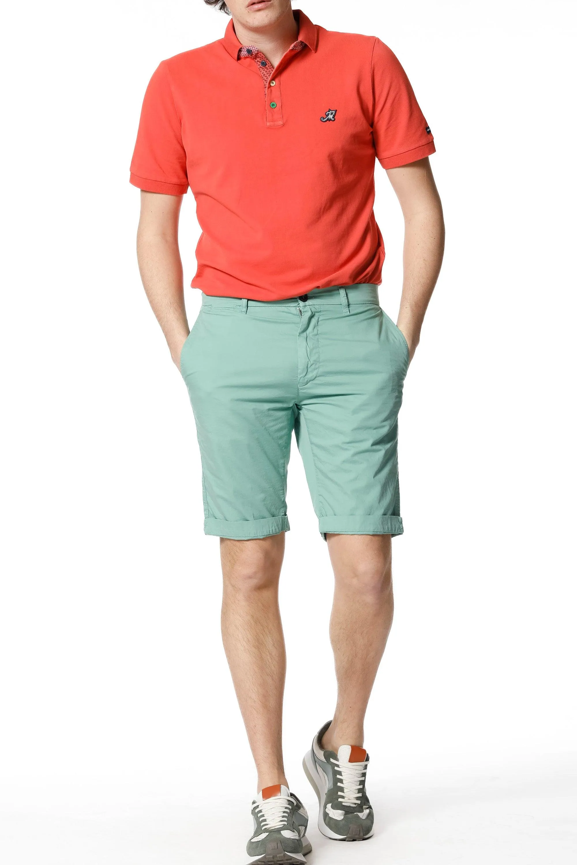 Leopardi man polo shirt in cotton with details sold by Mason's product image thumbnail 2