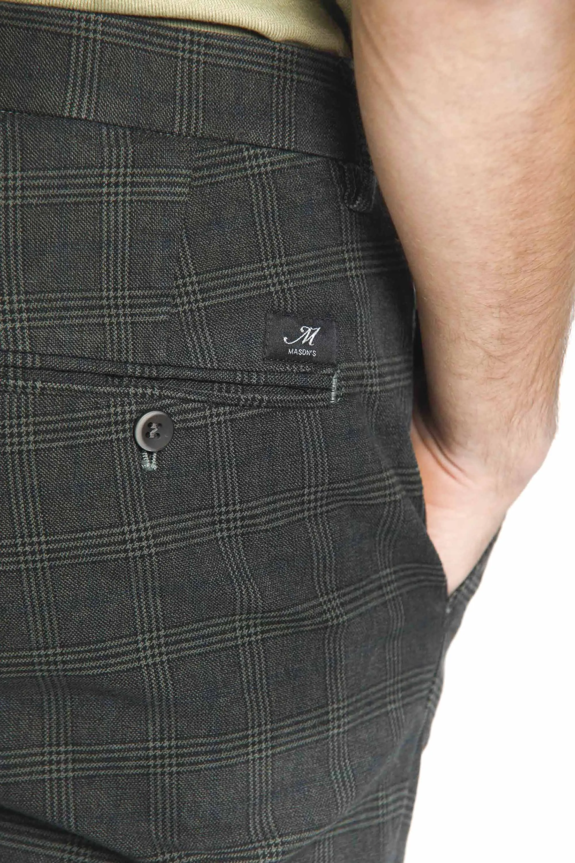 New York man wales print chino pants regular sold by Mason's product image thumbnail 4